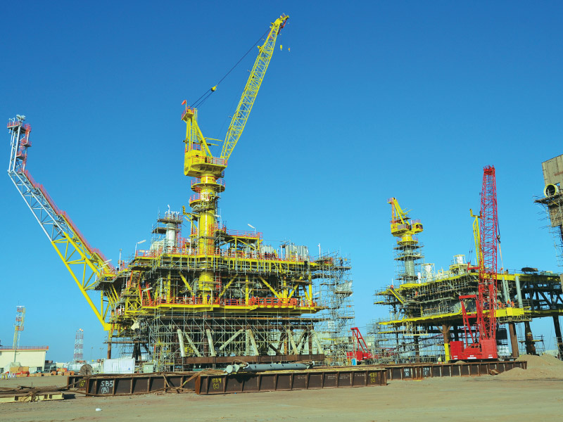 offshore hookup and commissioning process