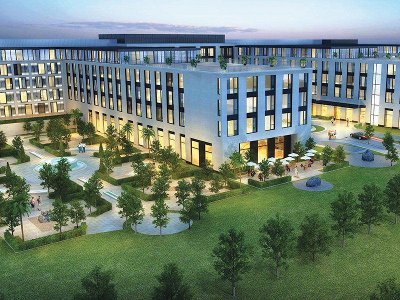 53d7bab2489a1.jpg RC Frame & Block Work & Screed works of Hotel consisting of 80.000 m² closed area and 822 bed capacity.