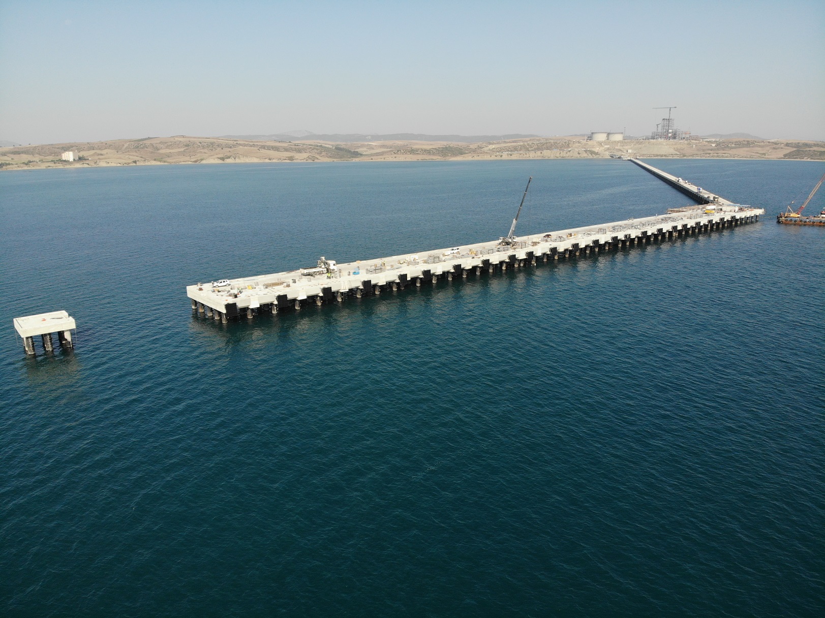 Turkey Turkey Hunutlu Thermal Power Plant Project 2×660 MW Ultra-Supercritical Units – Engineering, Procurement and Construction of Marine Structures.