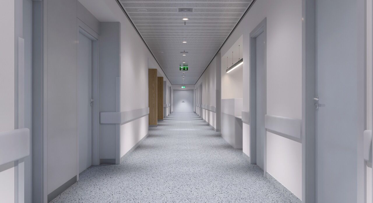 Turnkey architectural, fit-out, MEP and weak current construction works of Hospital Project.