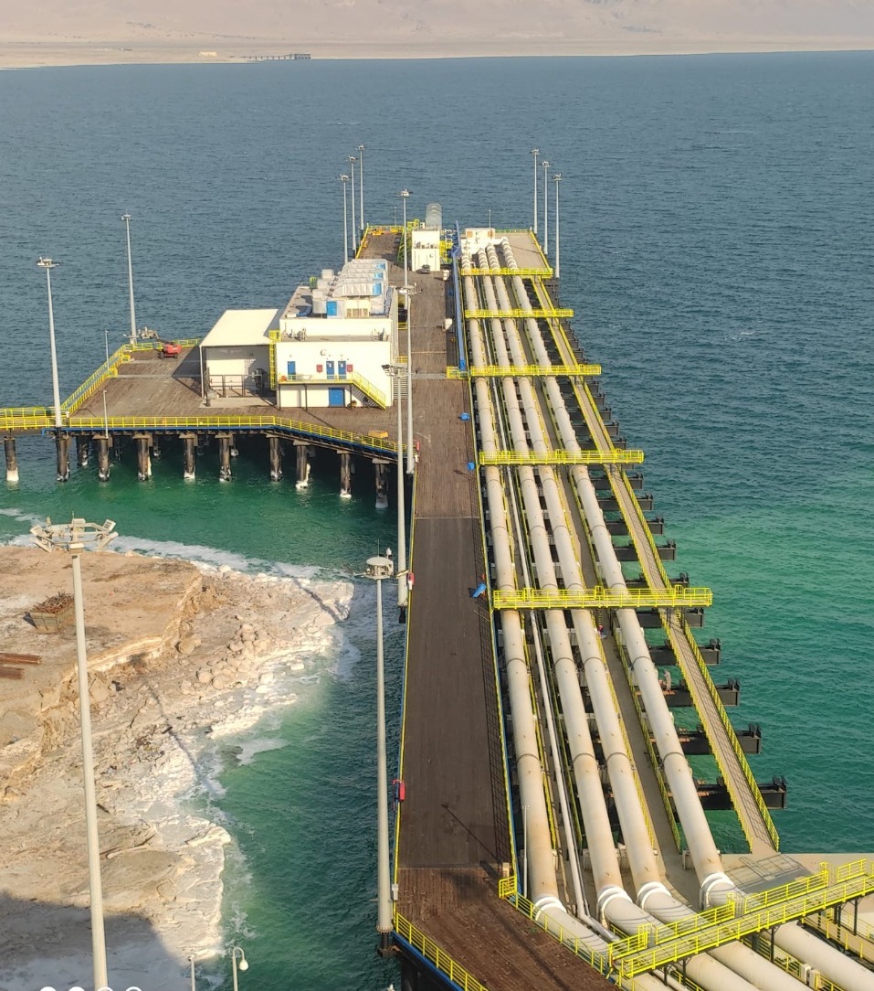 682f2edf86702.jpeg Procurement, Construction, Tie-in and Commissioning of New Main Brine Intake Pumping Statin at Dead Sea. 561 nos vertical and raked steel pile, 7,000 tons steel structure, 15,000 m2 timber, 12,000 meters process pipe, 12,000 m3 concrete, 2,300 tons rebar, 4 nos pump, 10,000 meters cable to be supplied, constructed and commissioned.